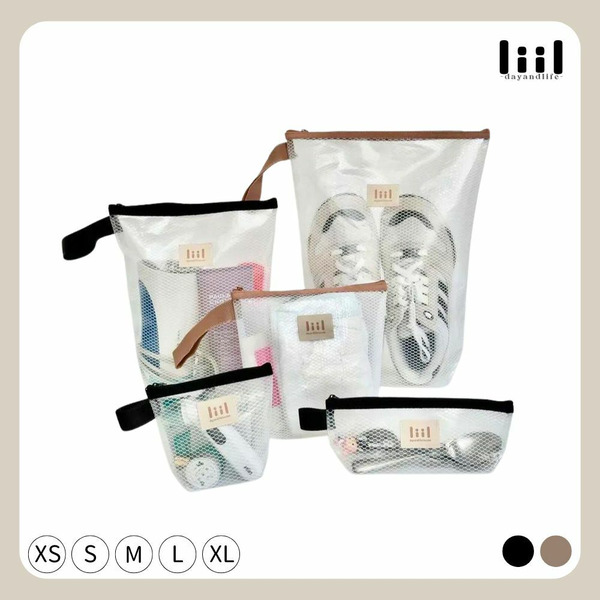 理理包liil 霧透隨行立立袋 (尺寸XS-XL)_2色任選