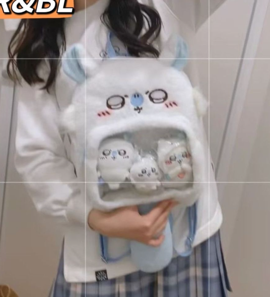 第八期预购 chiikawa飞鼠毛绒书包