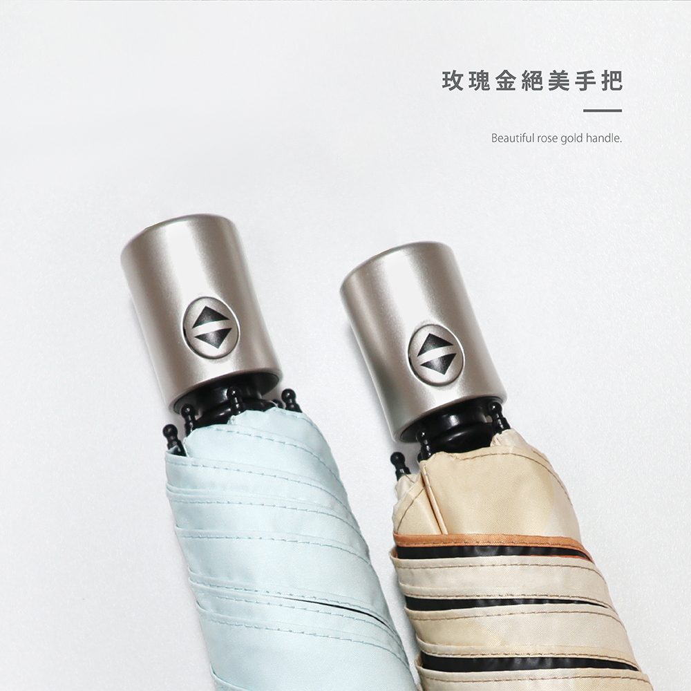 玫瑰金絕美手把。Beautiful rose gold handle.