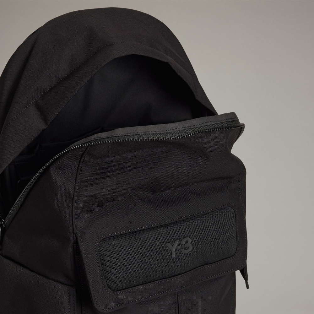 【 Y-3 BACKPACK 機能後背包 - 黑 】