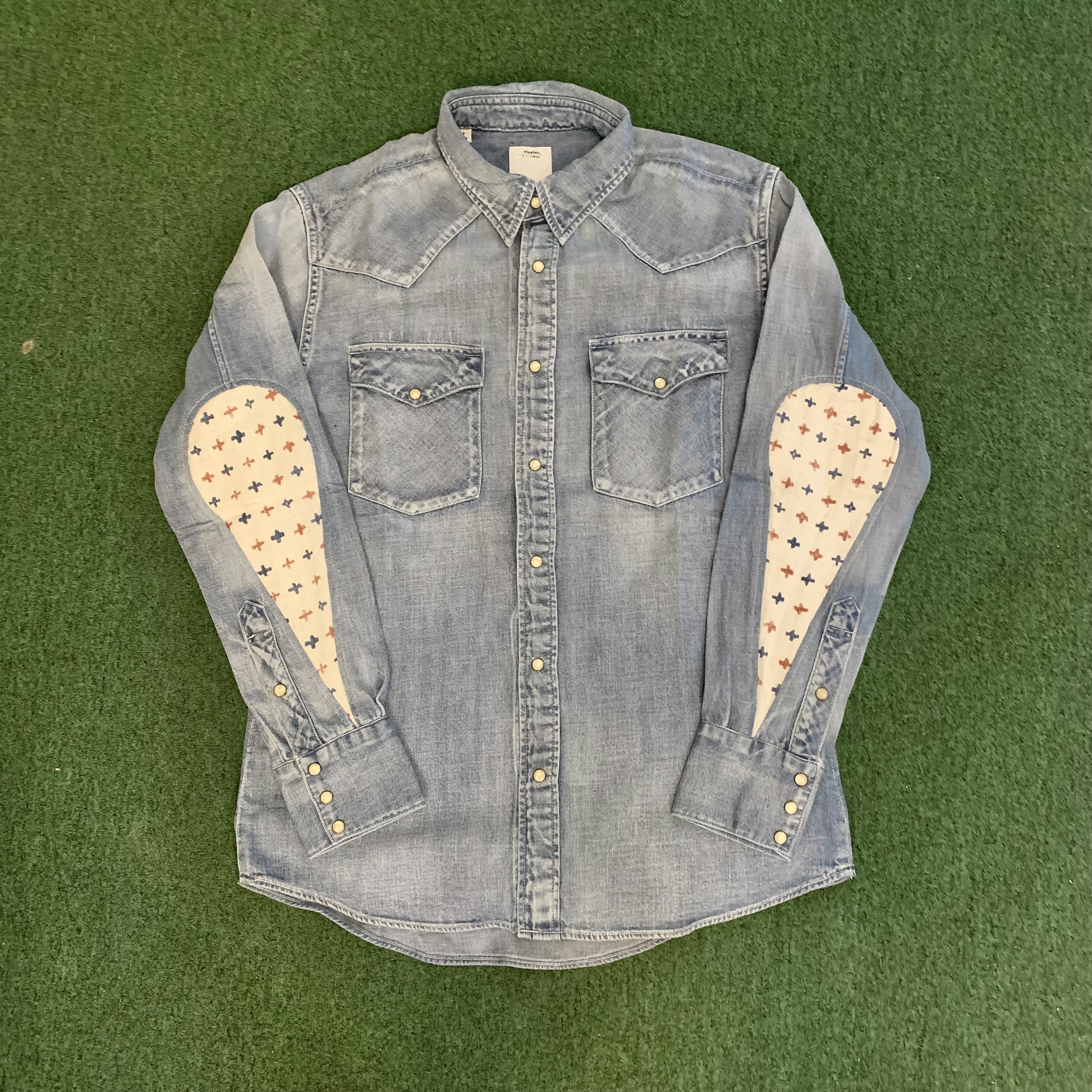 VISVIM SOCIAL SCULPTURE ALBACORE DMMAGED SHIRT (AMDO) - SIZE 1 IN STOCK NOW (現貨發售中)