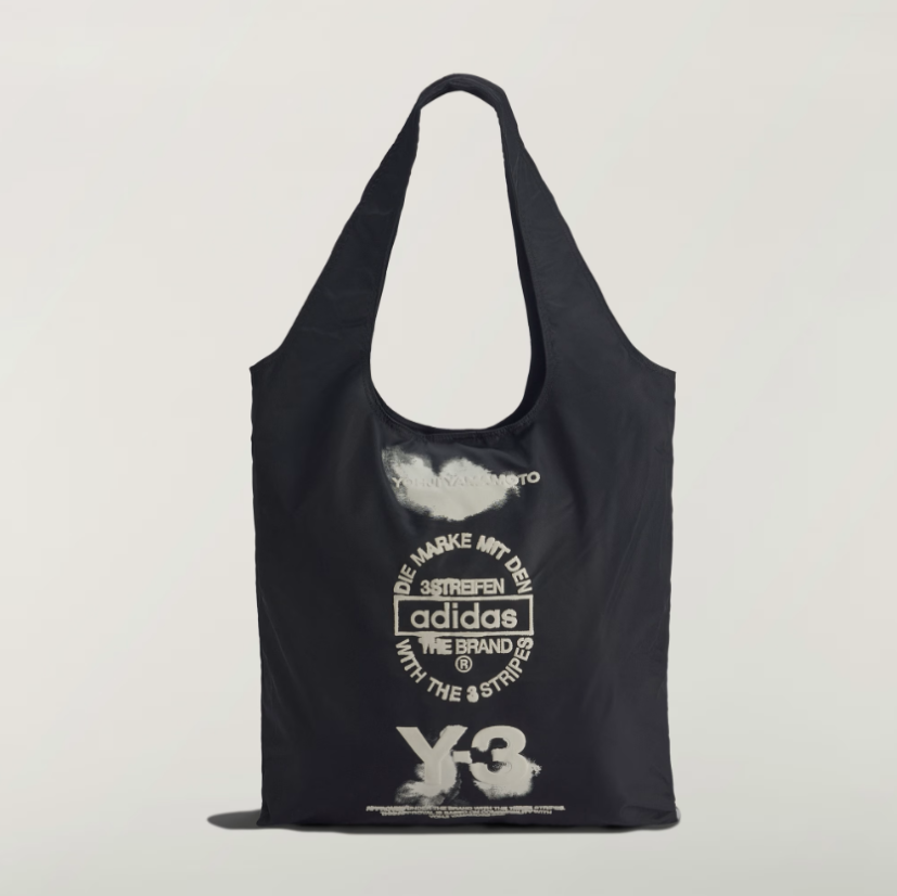 【 Y-3 MERCH TOTE 日式墨染托特包 - 黑 】