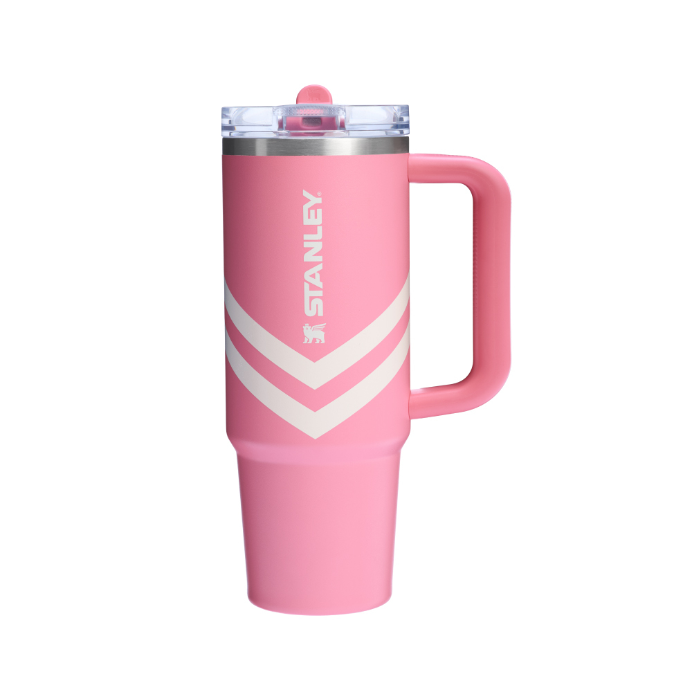 STANLEY 防漏吸管隨手杯 0.88L /  復古甜粉