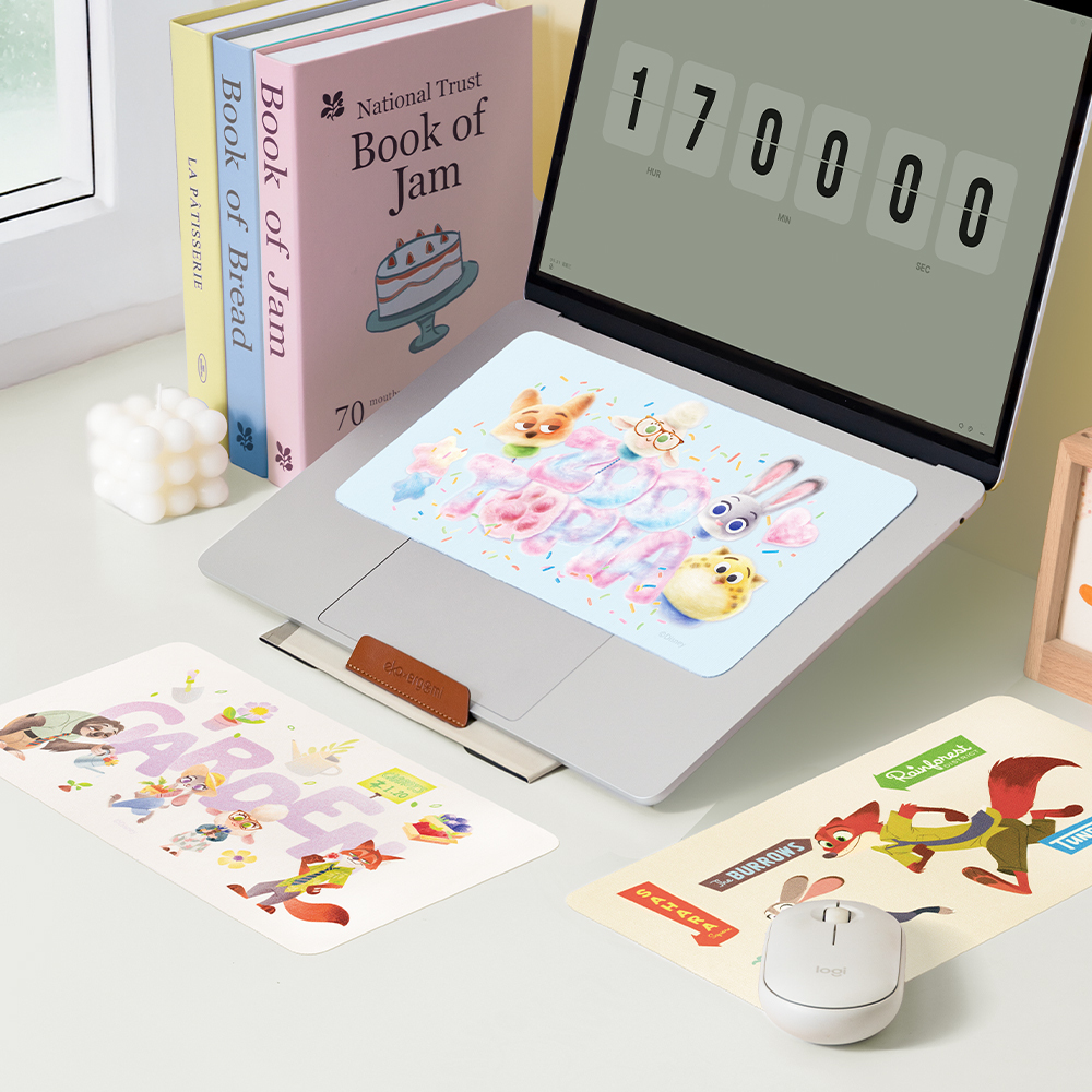 Disney 動物方城市 -三合一多功能滑鼠墊 標準尺寸【正版授權】