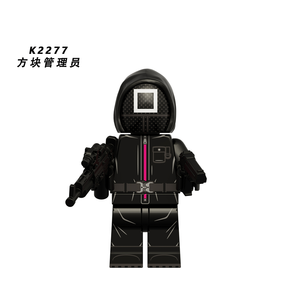 Squid Game The Officer Custom Minifigures Minifigs Fit Lego KDL842 K2277