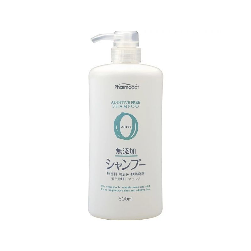 熊野油脂 Pharmaact Zero 無添加洗髮水600ml (Barcode: 4513574007277)