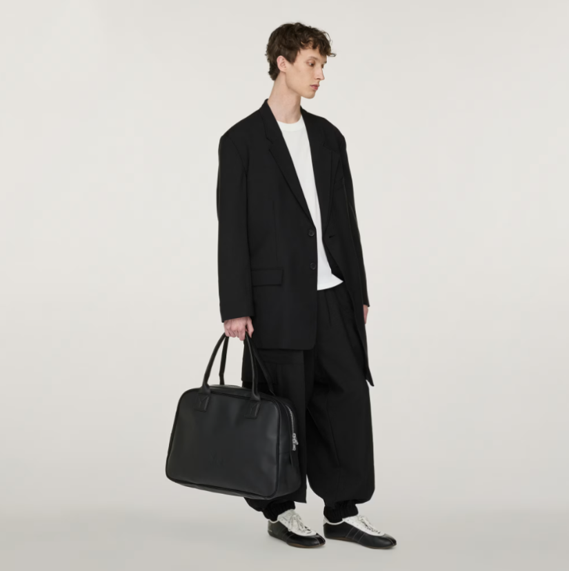 【 Y-3 SPORT UNI BLAZER 不對稱飾面西裝外套 - 黑 】