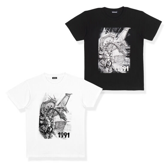 224654 Pbandai 預訂 2025/10月 ゴジラ　モノクロデザインTシャツ　メカキングギドラ