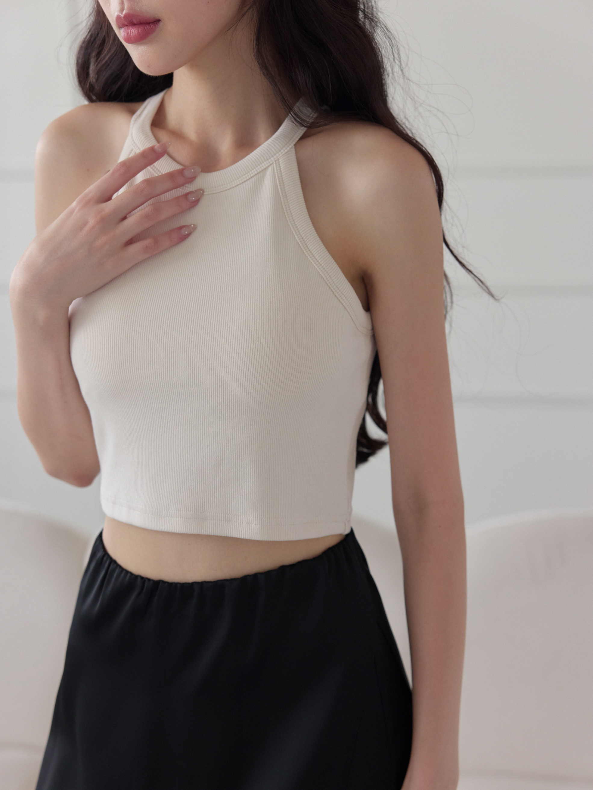 自訂 涼爽顯瘦削肩bratop-絕不跑杯