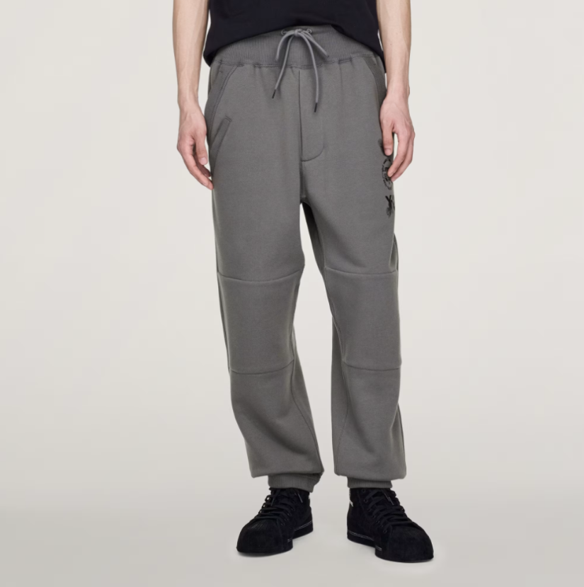 【 Y-3 CUFFED TRACK PANT 日式墨染長褲 - 灰 】