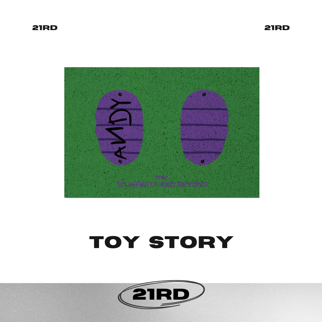 玩具總動員 回家的腳印 地墊