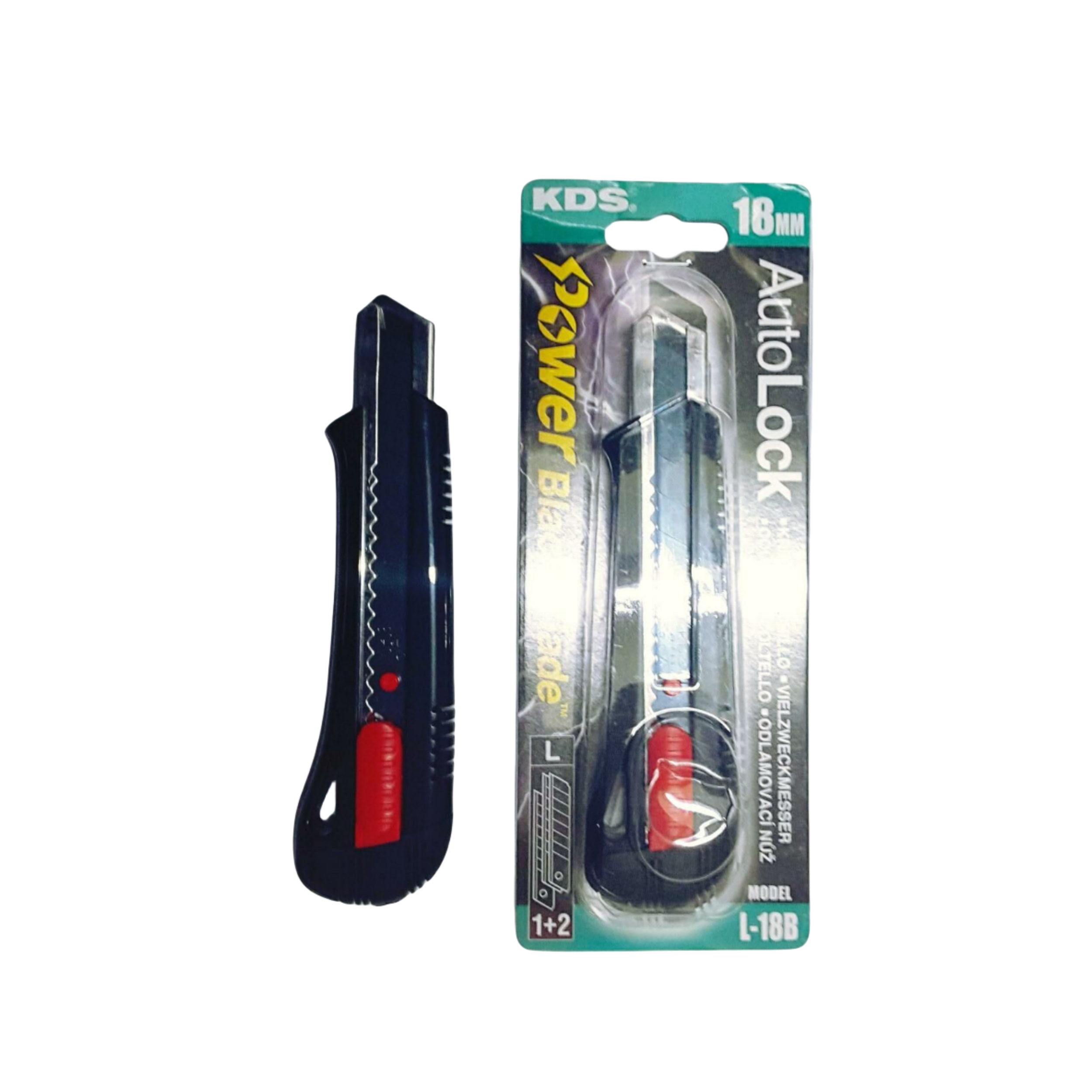 D002  日本KDS手推大介刀L-18B(黑鋼)
