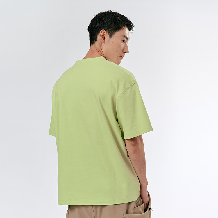 中性純棉舒適短袖T恤_BLANC T-SHIRT