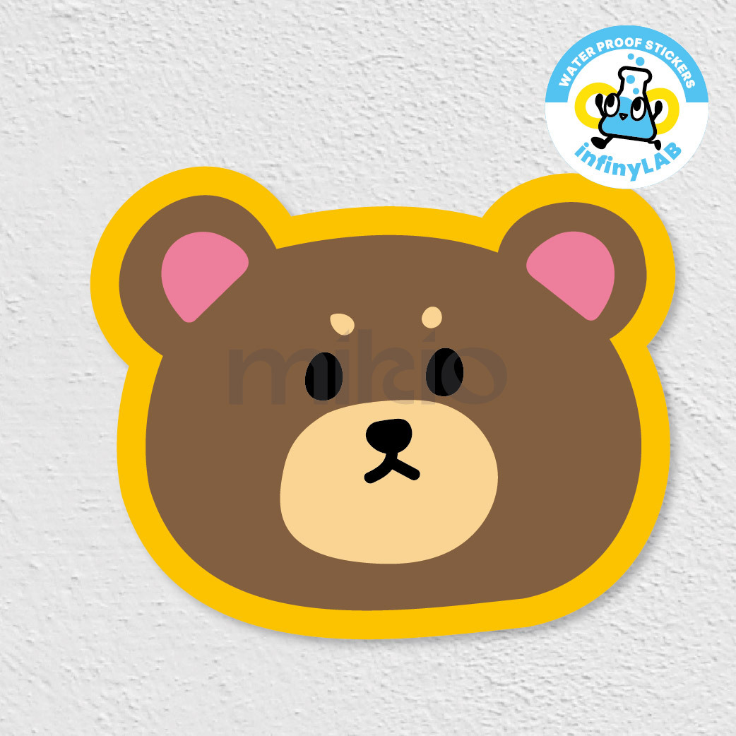 InfinyLAB Sticker 頭像系列 - 熊啤啤