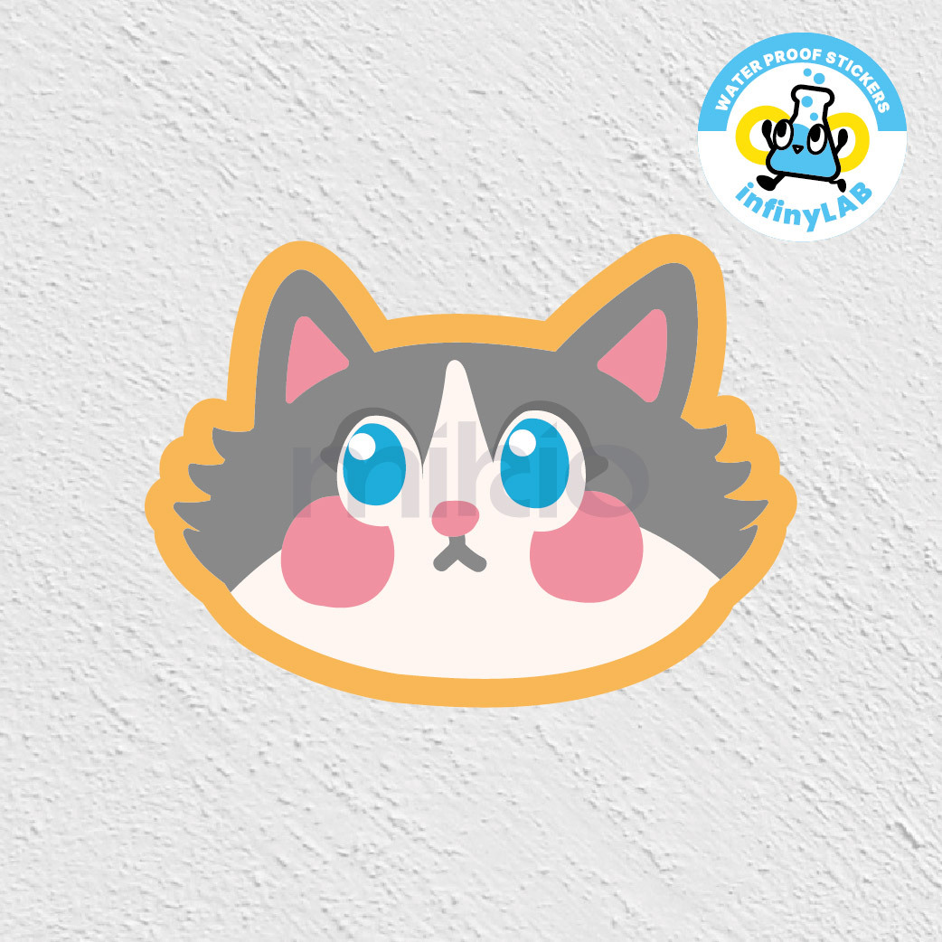 InfinyLAB Sticker 頭像系列 - 分心貓