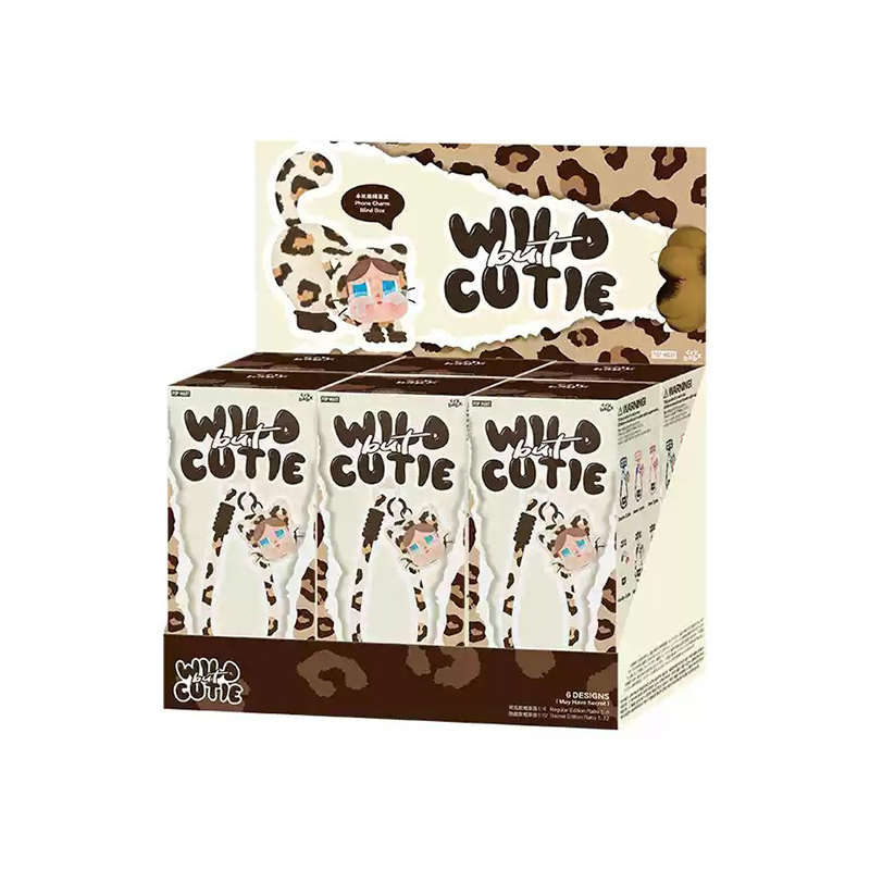 Pop Mart Crybaby 豹豹貓貓系列 - 手機掛繩盲盒