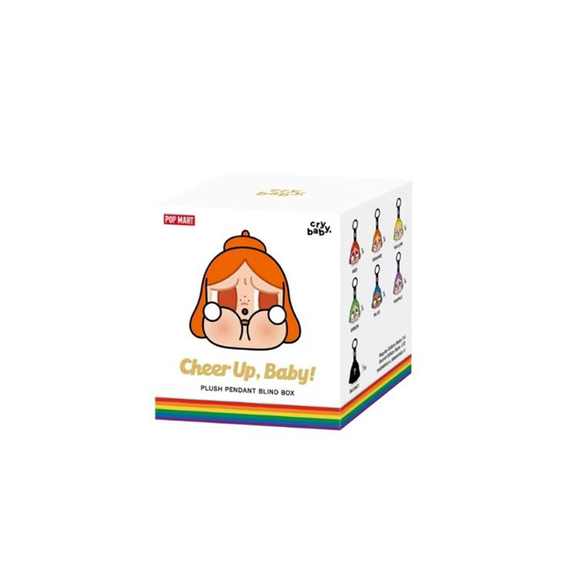 Pop Mart Crybaby Cheer Up Baby 系列 - 毛絨掛件盲盒 哭娃