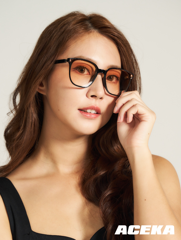 MODERN 韓版日橙貓眼時尚太陽眼鏡(摺疊款)