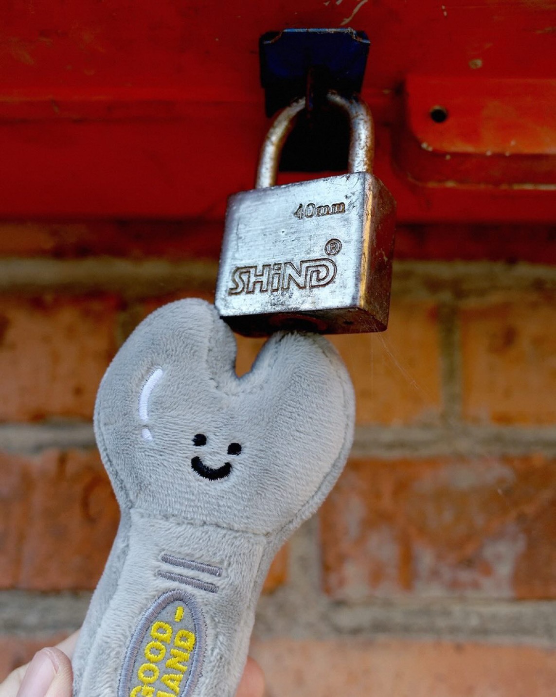 修理扳手 毛絨筆袋/吊飾