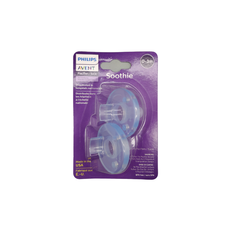 avent Soothie醫院級安撫奶嘴 (0-3個月) 2個裝