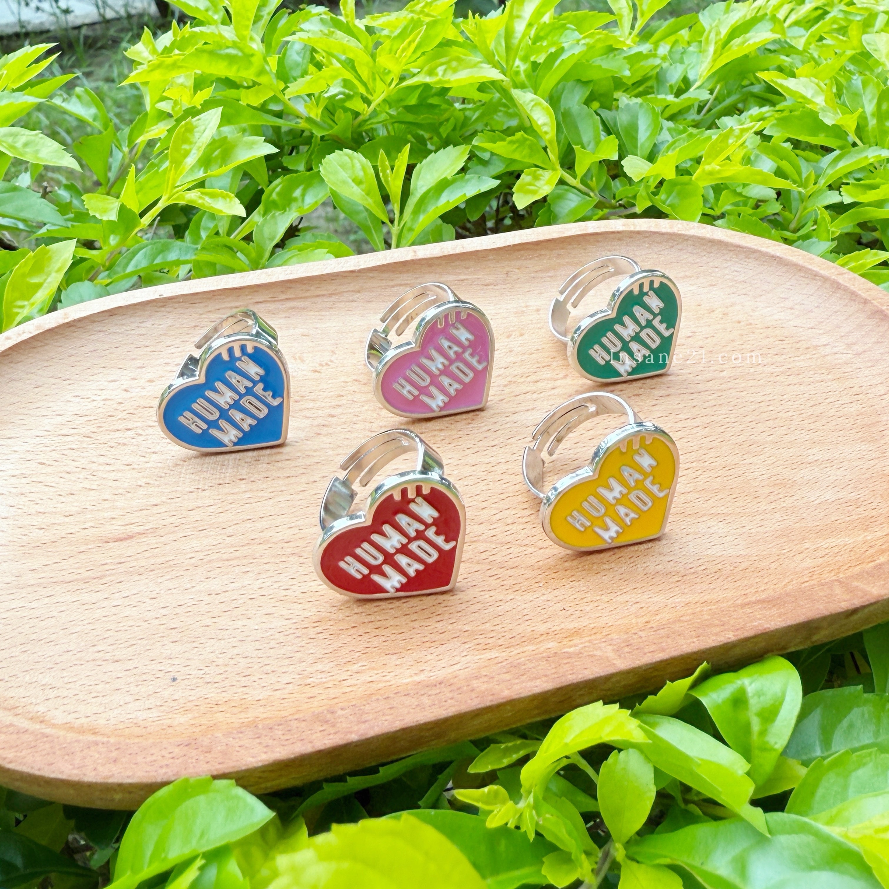 HUMAN MADE 愛心戒指 經典LOGO 飾品 男女適用