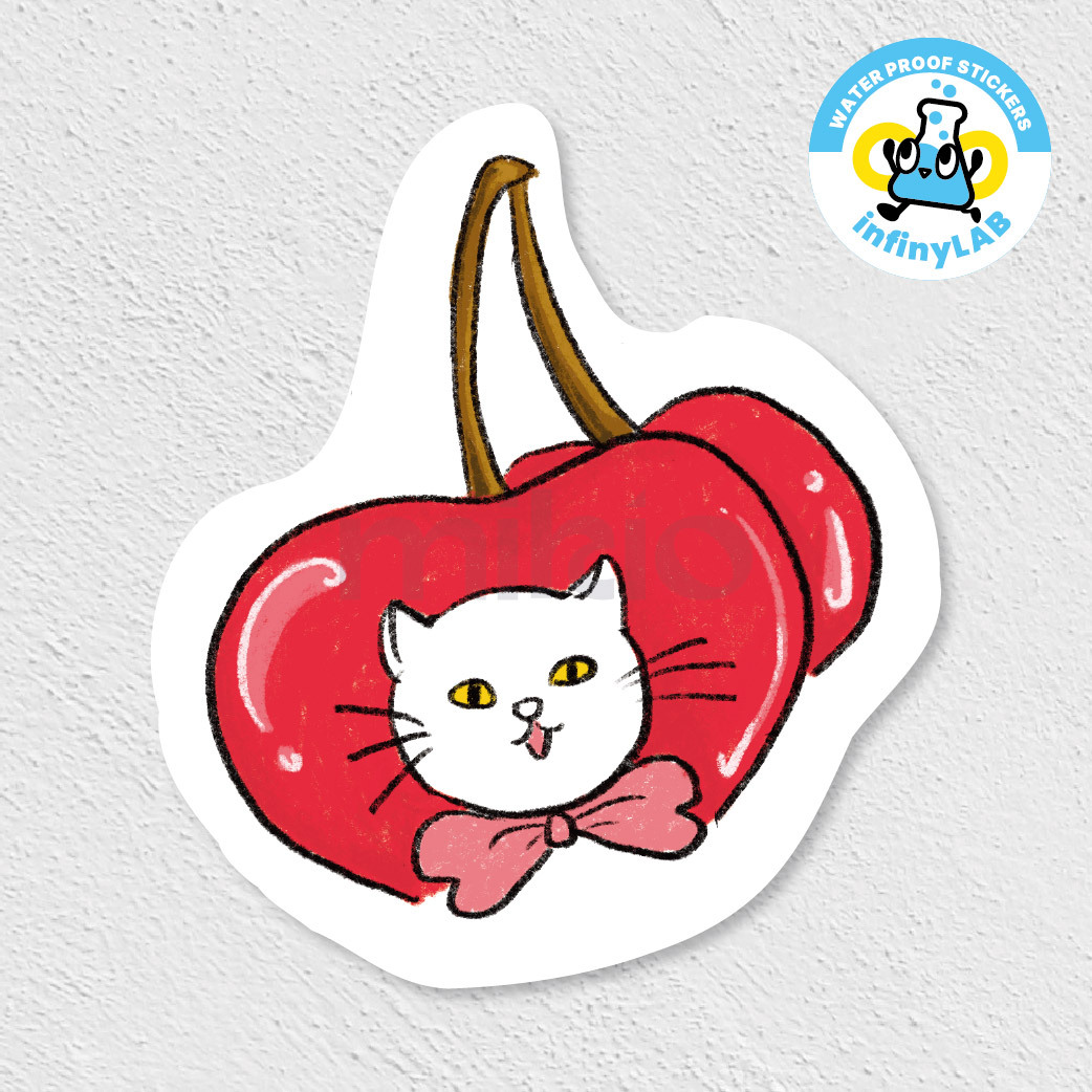 InfinyLAB Sticker- 吃貨貓系列