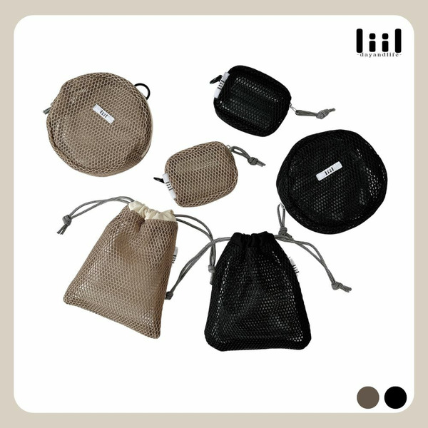 理理包liil 厚鬆餅雙層網格包 3款任選