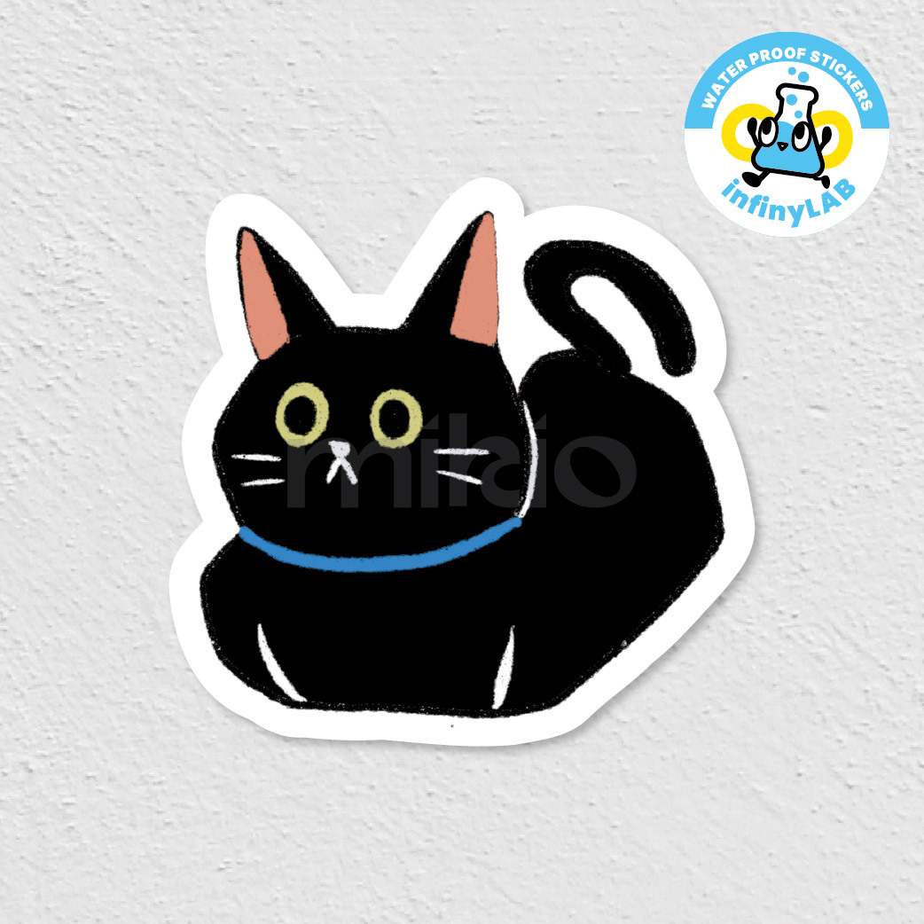 InfinyLAB Sticker 靜坐收手系列 - 貓