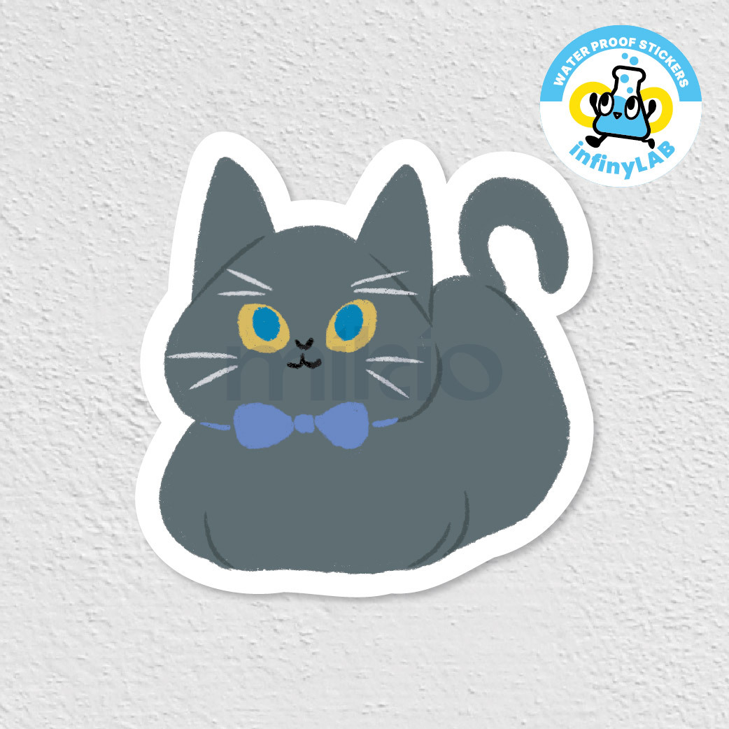 InfinyLAB Sticker 靜坐收手系列 - 貓