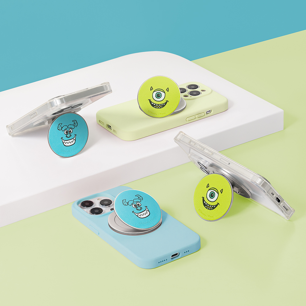 Pixar 怪獸系列-磁吸金屬手機支架【正版授權】