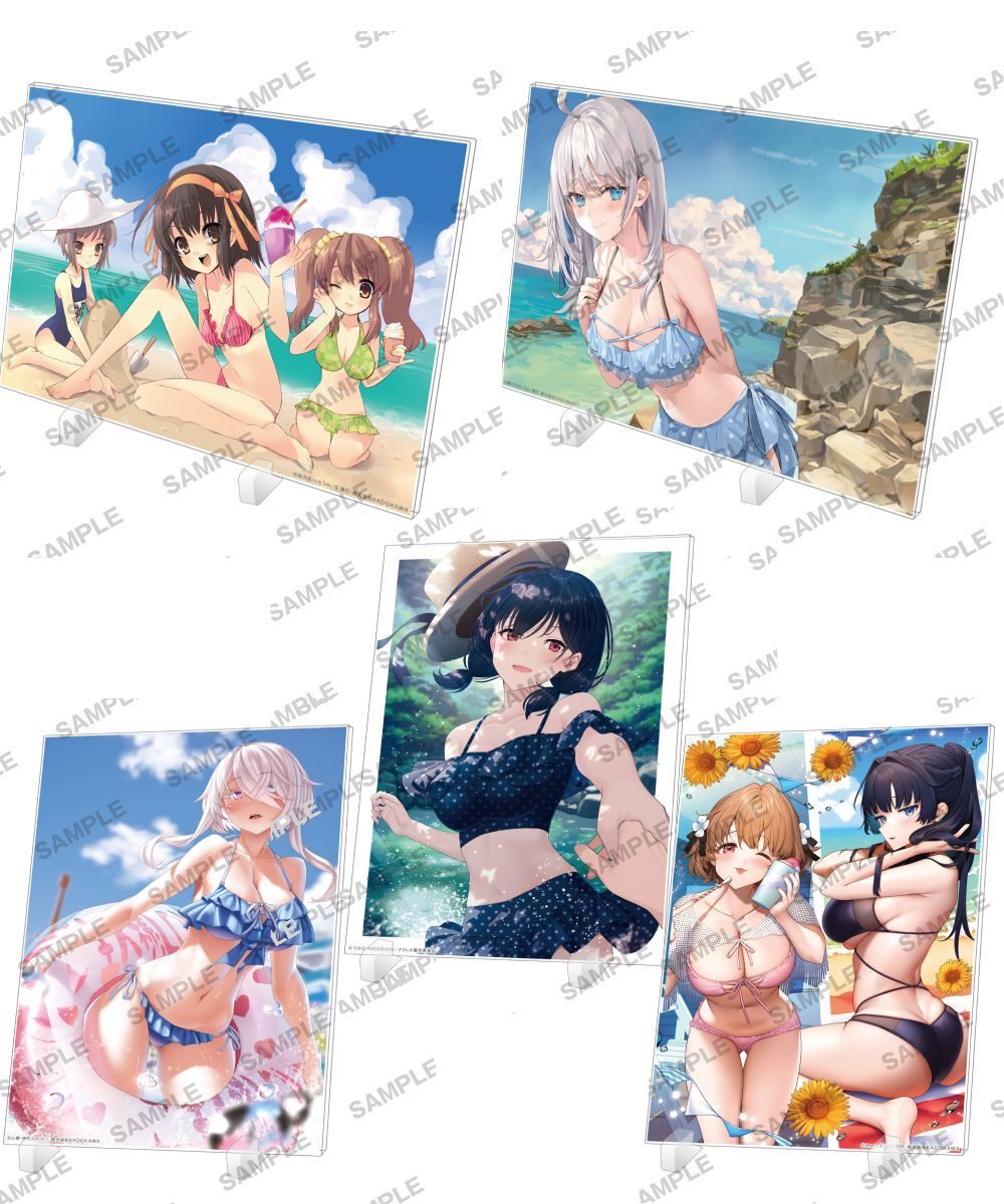 預購-Sneaker文庫 閃耀心動水花遊行 壓克力板 系列 【日本進口精品】