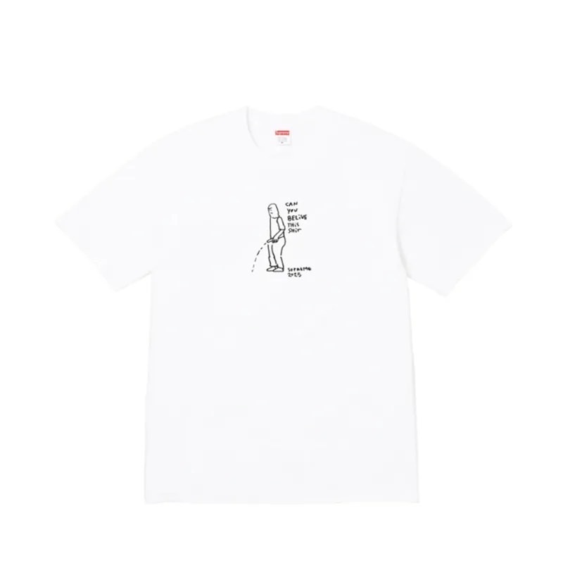 Supreme Piss Tee Black 尿尿小童 小便 短袖 黑色 白色
