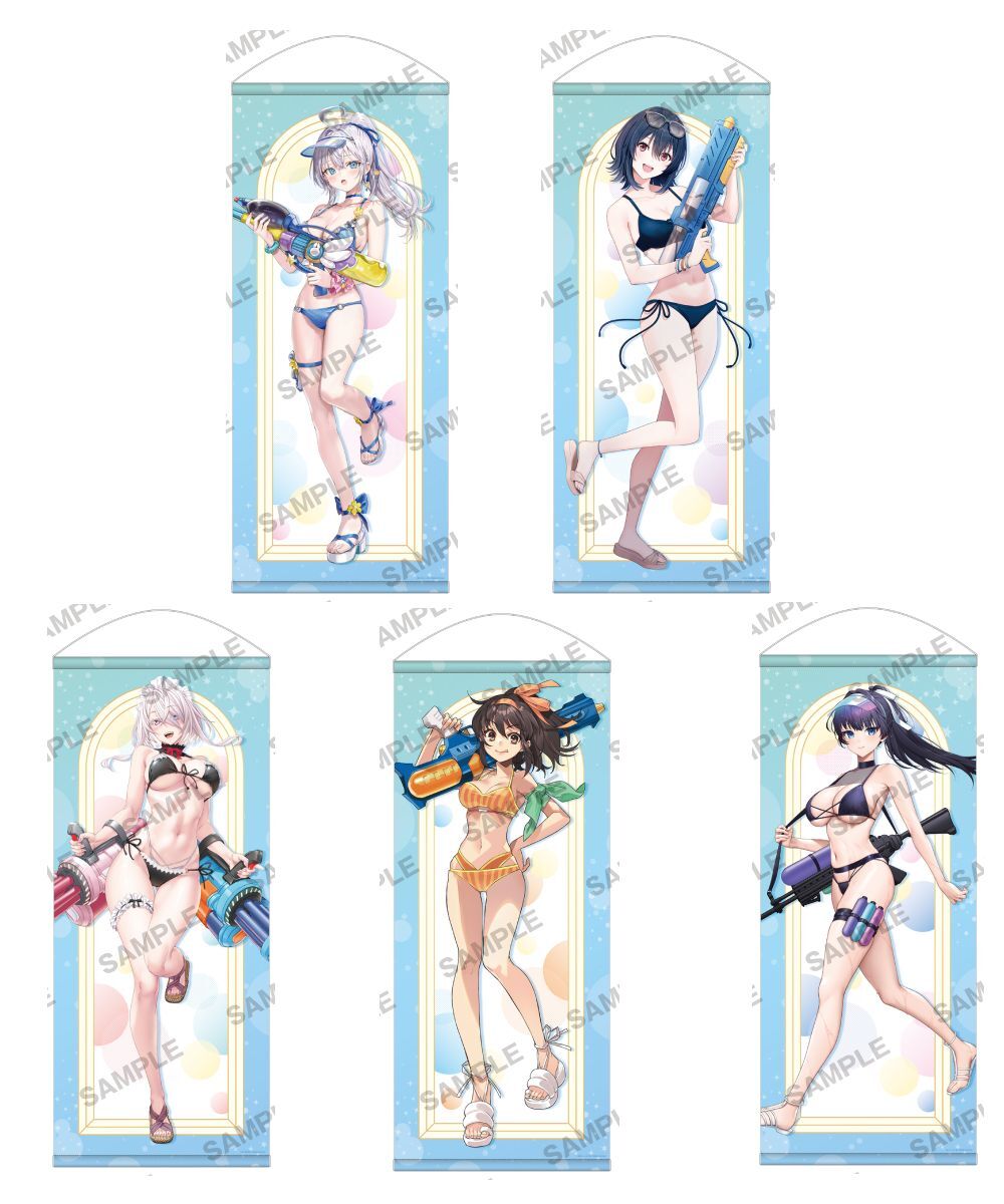 預購-Sneaker文庫 閃耀心動水花遊行 BIG掛軸 系列【日本進口精品】