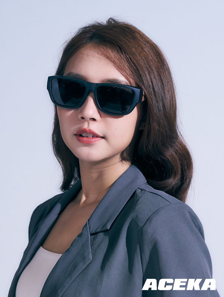 TRENDY 黑曜曦光全罩式偏光墨鏡(包覆式套鏡)