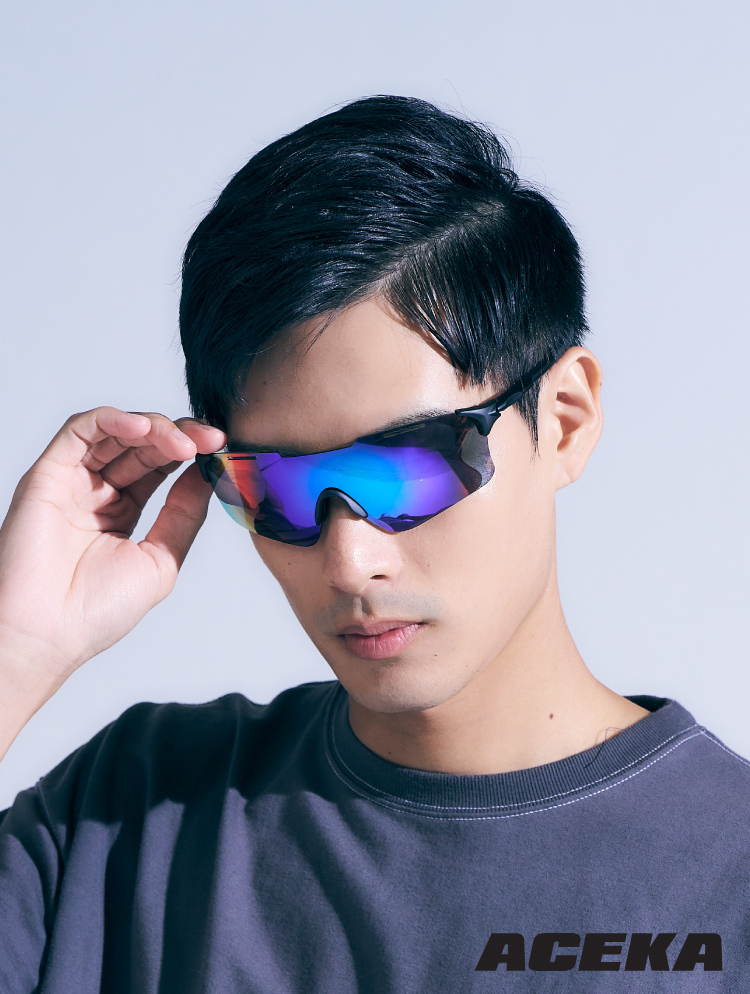 TRENDY  鋒速炫彩運動太陽眼鏡(無框款)