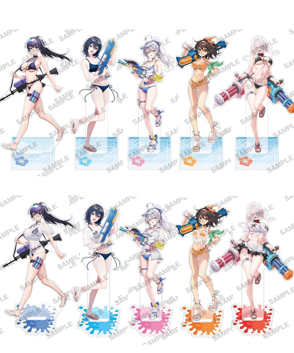 預購-Sneaker文庫 閃耀心動水花遊行 壓克力立牌 系列 【日本進口精品】