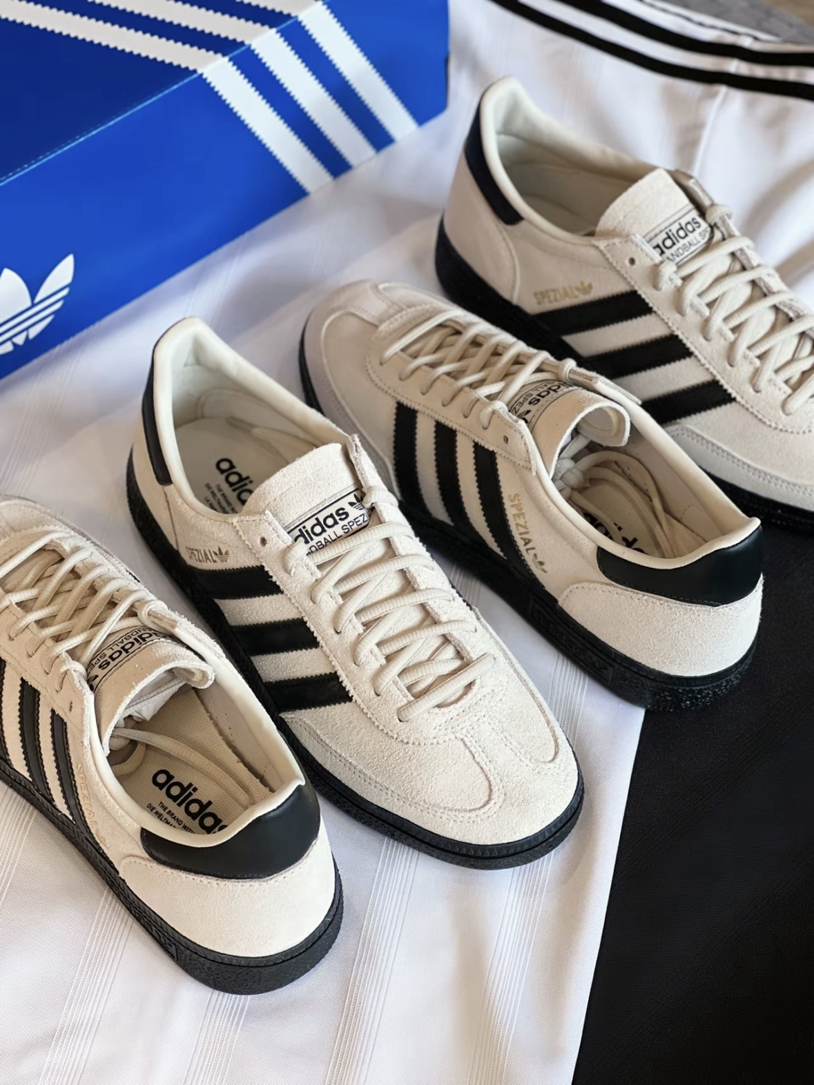 Adidas Handball Spezial 麂皮 黑白 德訓鞋 JR3667