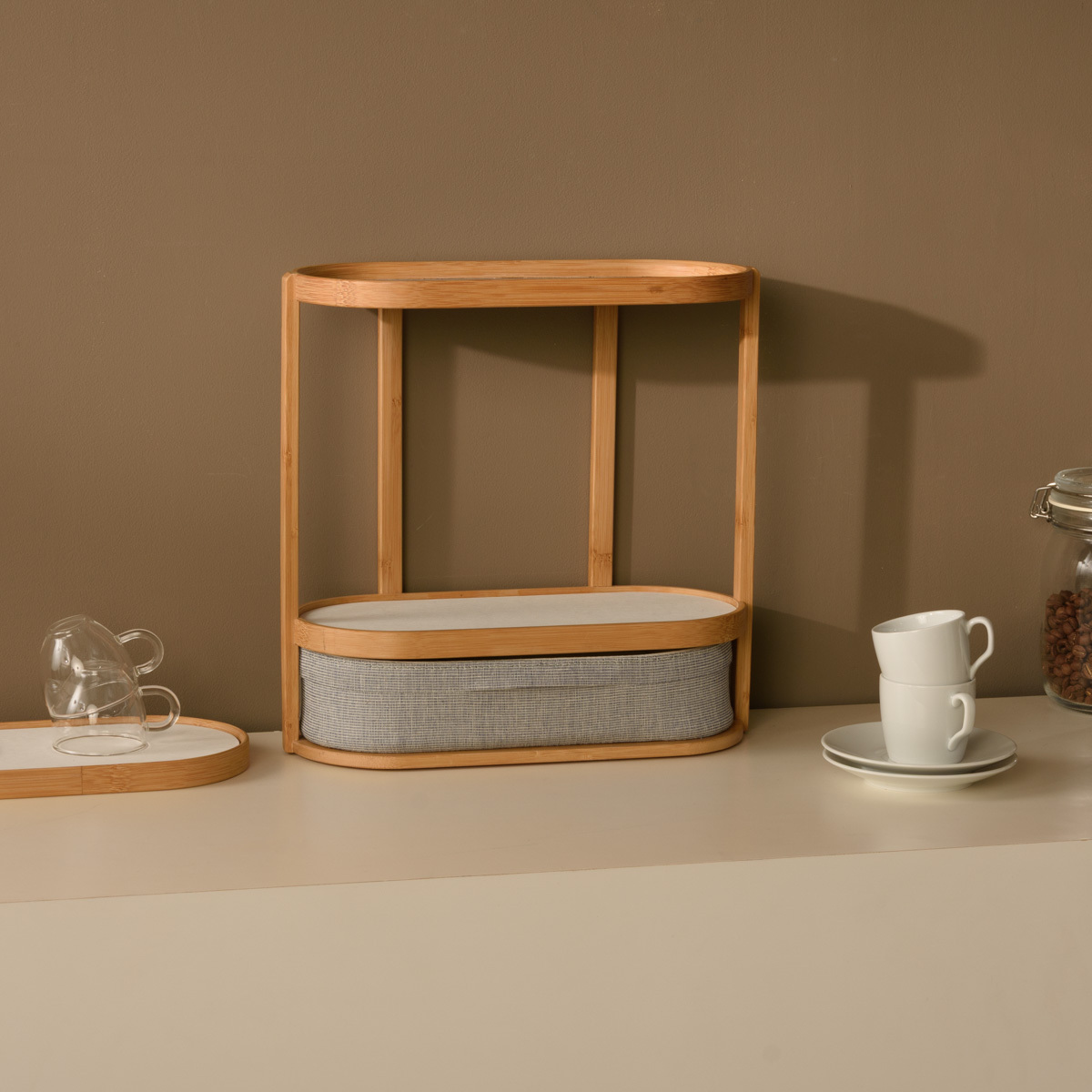 TRIVI 咖啡雙層置物架