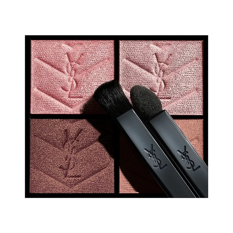 YSL Beauty 高訂皮革四色眼影盒 #400 Babylone Roses