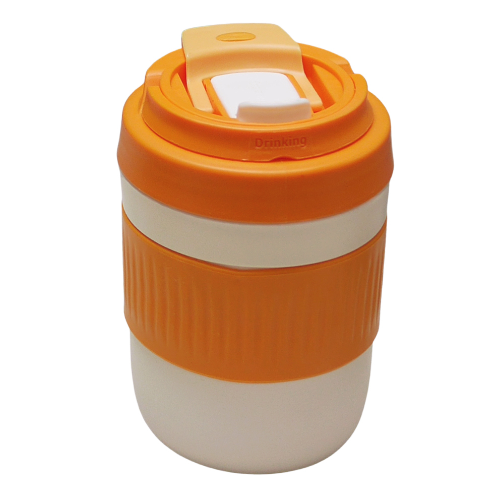 日本AKI 高顏值ins風隨行400ML水杯玻璃杯 便攜可愛吸管杯咖啡杯 A0007