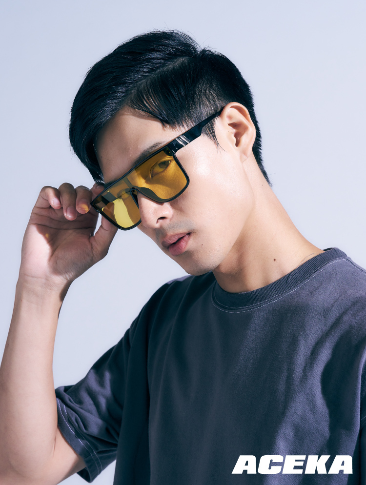 TRENDY  日影黃運動太陽眼鏡