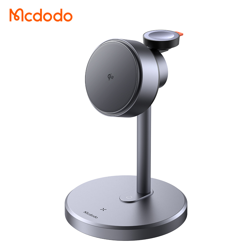 Mcdodo CH-246 MagQ Qi2 三合一磁吸無線充電座(支援Magsafe)