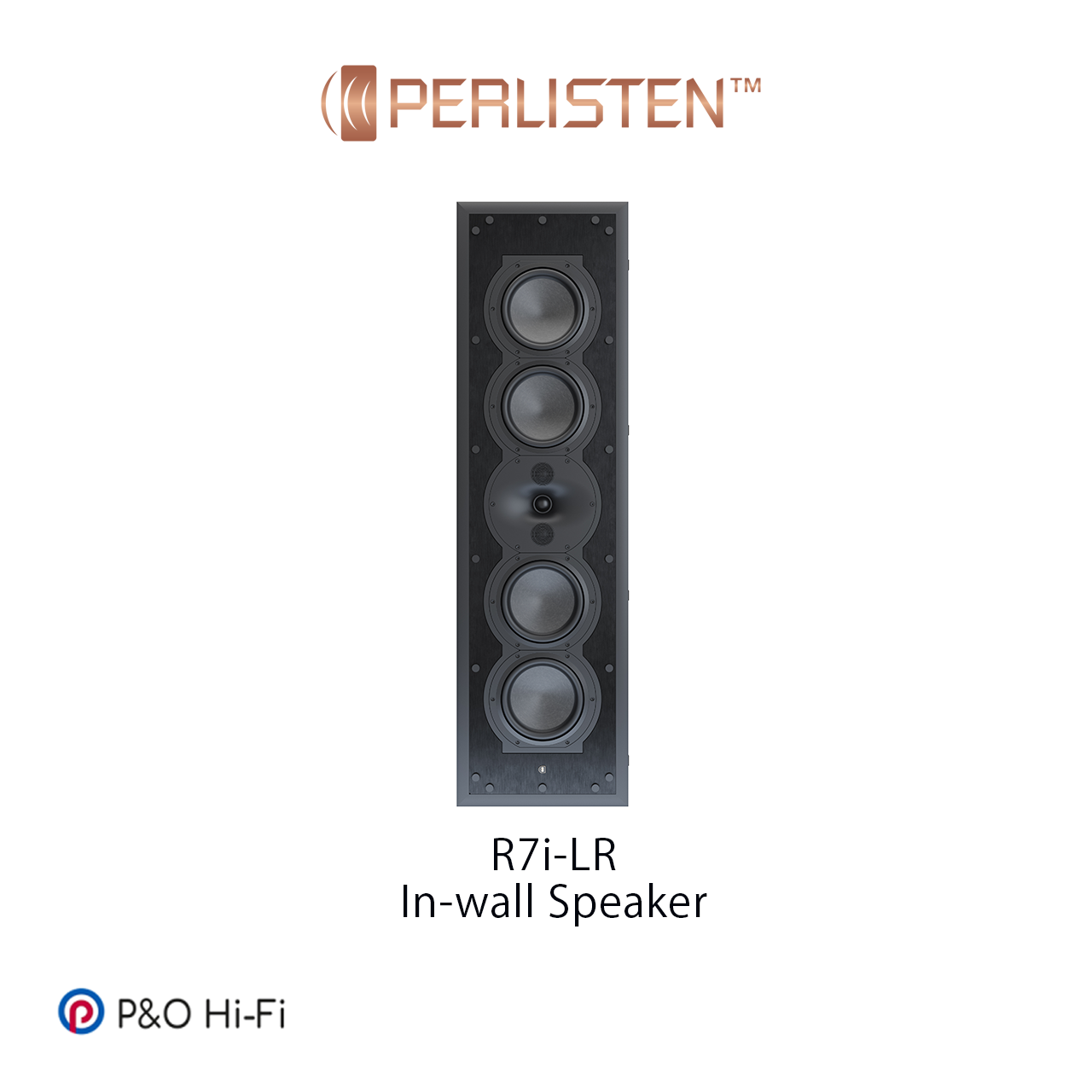 PERLISTEN R7i-LR 嵌入式喇叭 (1件)