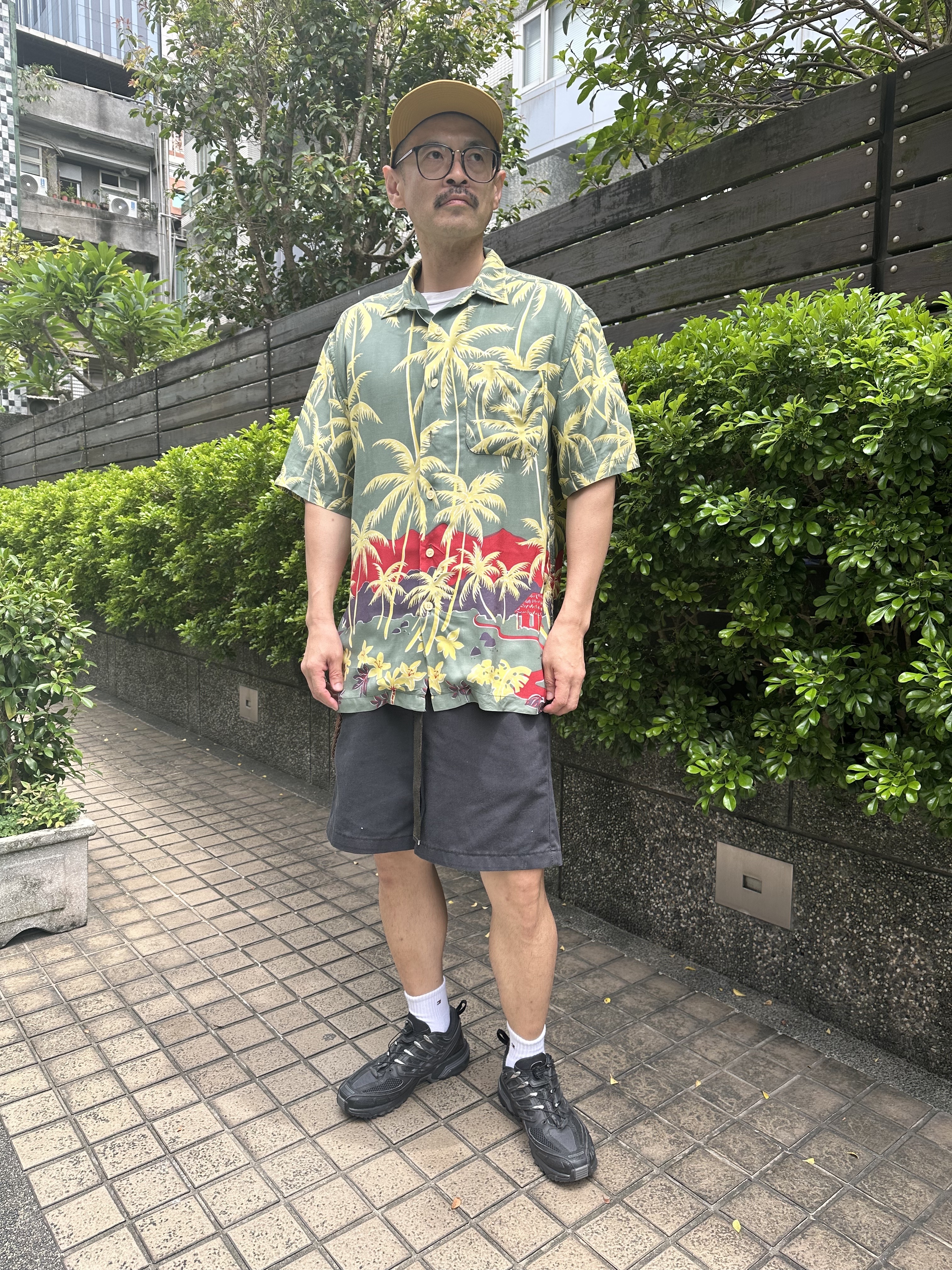 90s POLO SPORTRayon Hawaiian Shirt