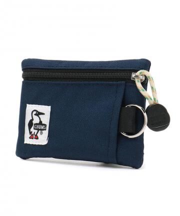 CHUMS RECYCLED KEY COIN CASE CH60-3574-N001 NAVY  散紙包/零錢包