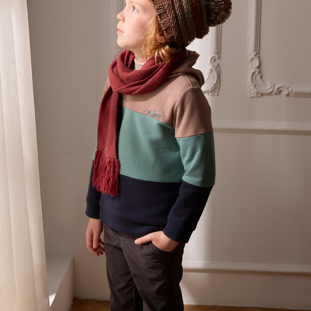 PIPPY帥氣百搭彈性長褲 灰