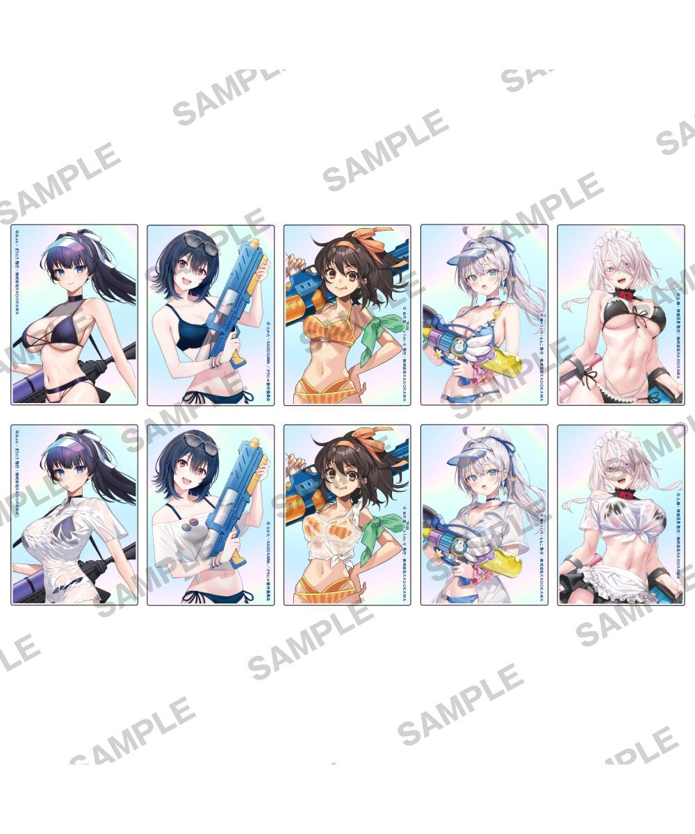 預購-Sneaker文庫閃耀心動水花遊行 集換式極光壓克力小卡 PACK盲盒販售 隨機出貨【日本進口精品】