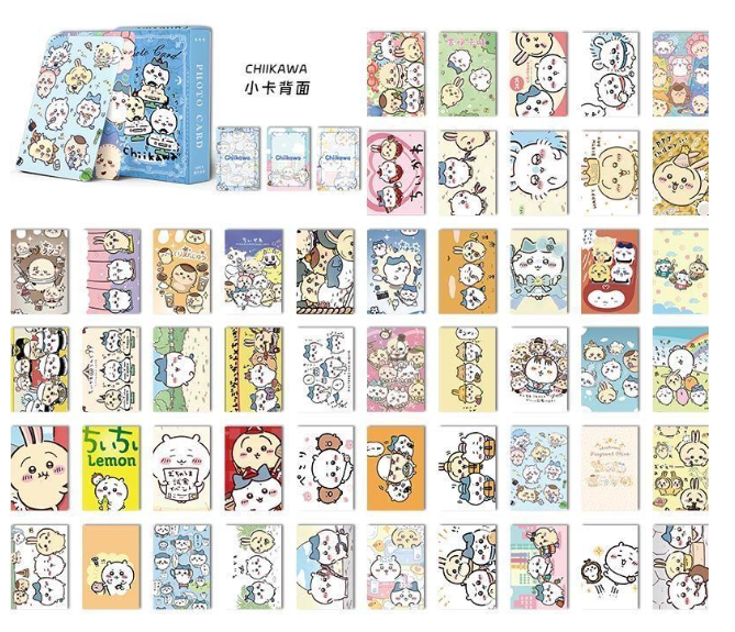 chiikawa 55张收藏卡