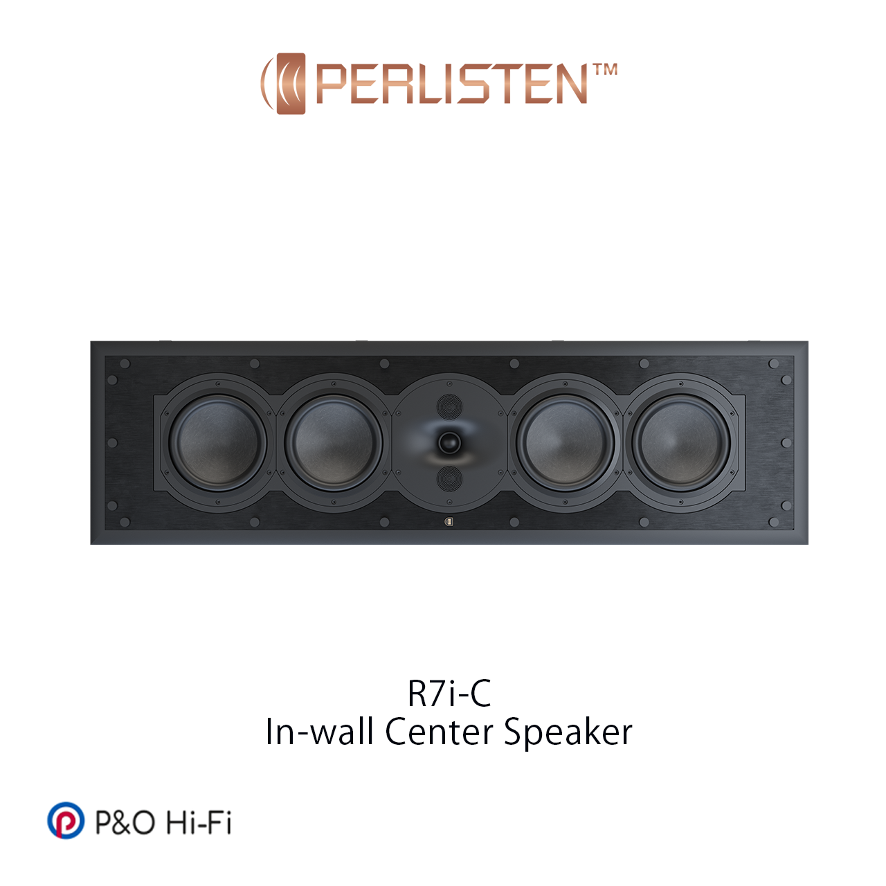 PERLISTEN R7i-C 嵌入式中置喇叭(1 件)