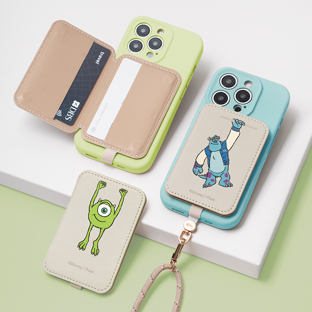 Pixar 怪獸系列 -磁吸防丟手機卡夾【正版授權】